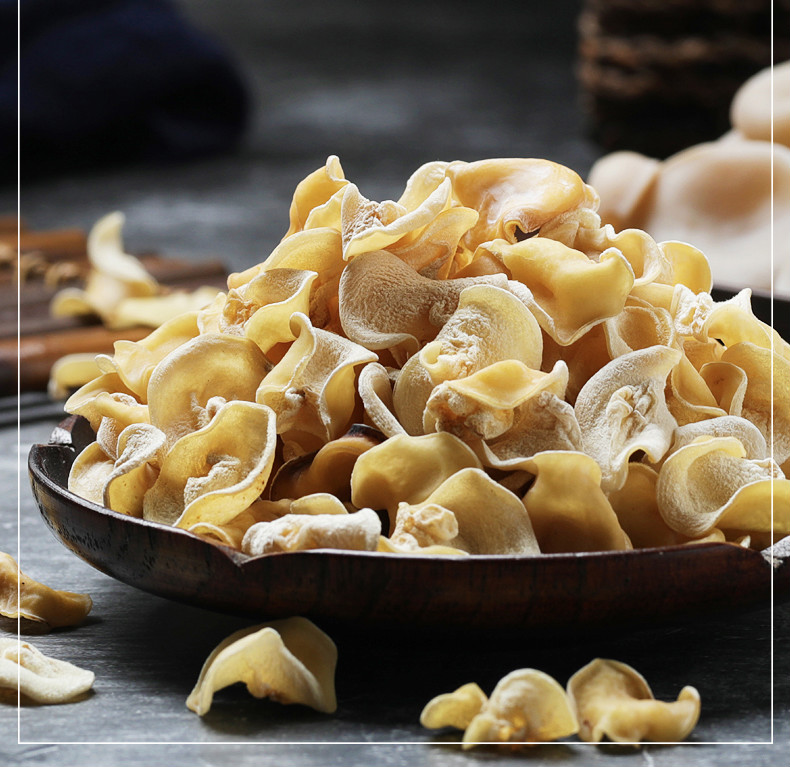 东北 特产白玉木耳250g无根小朵白木耳干货玉木耳凉拌雪耳