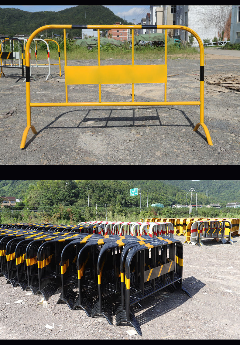 护栏隔离栏交通围栏马路市政道路工地施工路障移动安全栏 1.0米*1.