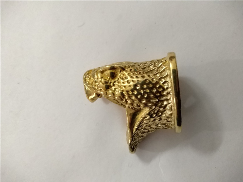 铜头刀护手刀具diy配件铜刀档铜刀枕刀胚配件动物型号蛇鹿狼 蛇头刀