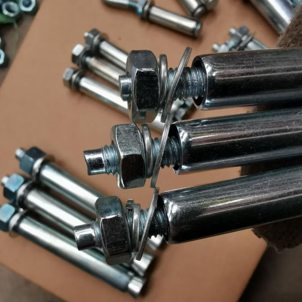 定制 可混批膨胀螺丝 加大加长镀锌膨胀螺栓 超长金属胀栓拉爆外铁膨