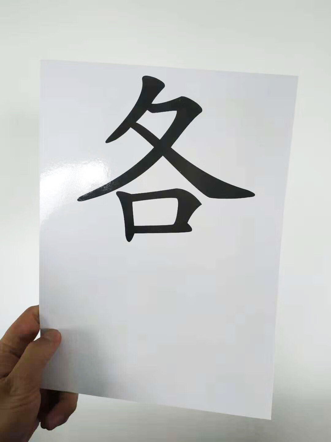 认字大卡a4直映卡片有图闪卡高速认字直映识字全套闪卡直映第二册a4