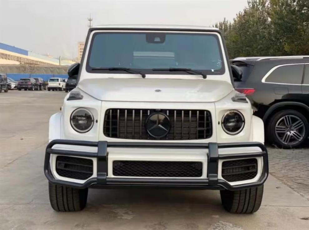 适用于奔驰g63车标g级数字标大gamgg500 g63后尾标标志车贴大g备胎标