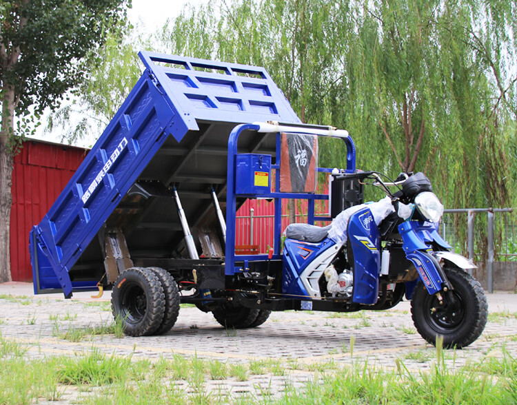 全新汽油三轮摩托车货运自卸水冷载重王五轮燃油上牌爬坡山区宗申动力