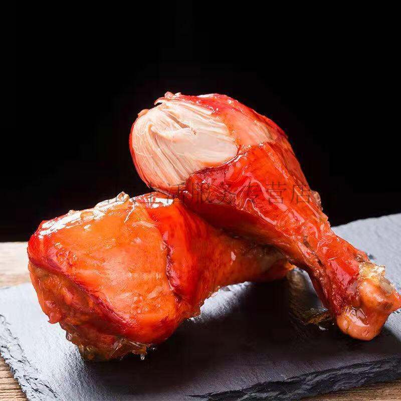 乡巴佬卤鸡腿110g整箱熟食休闲食品即食五香盐焗鸡腿真空包装 两款