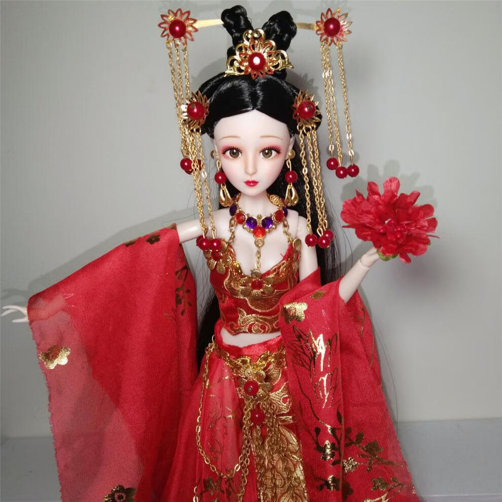 古装芭比娃娃30厘米古代娃娃女孩生日礼物换装洋娃娃玩具礼品套装