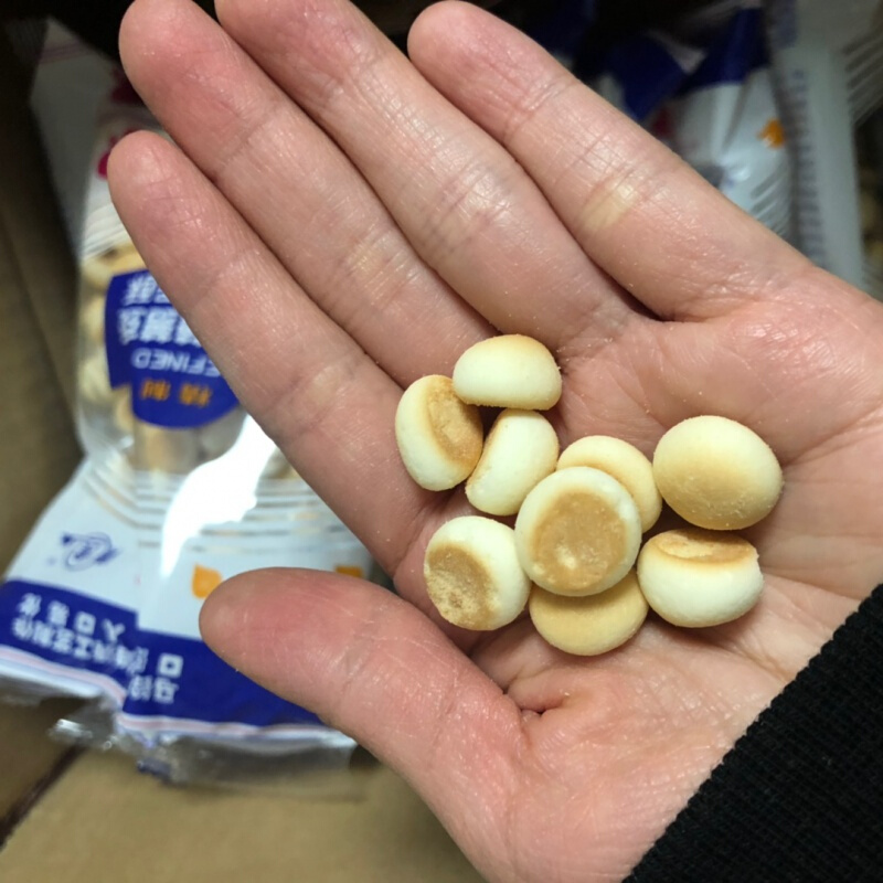 青食鸡蛋菠萝豆小馒头童饼干宝宝吃营养磨牙入口易化辅食菠萝豆6连包