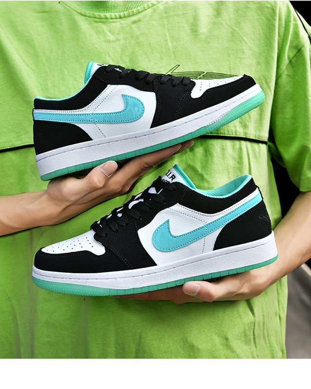 【官网推荐】aj男鞋子郭艾伦官网dunk黑白熊猫1低帮空军一号板鞋女