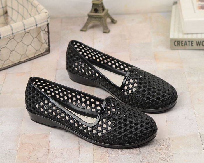 老太太中老年人拖鞋水晶塑料熟胶老太婆大妈老式是托施扡鞋奶奶凉鞋