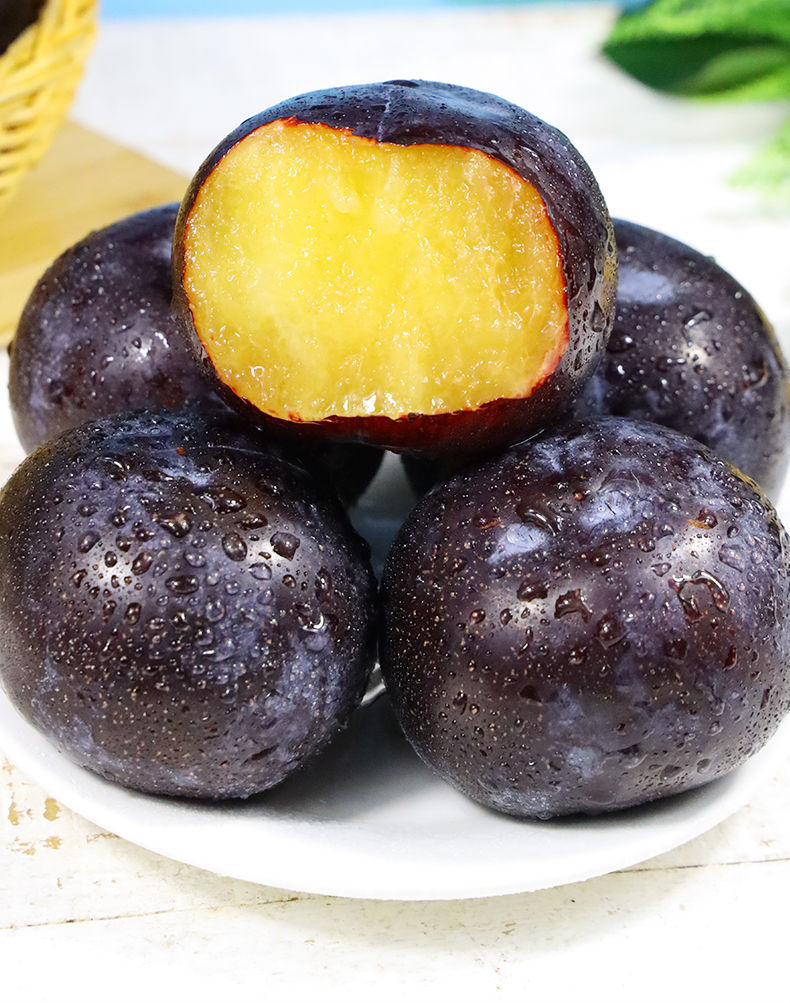现货智利黑布林李子水果新鲜进口黑布李黑布朗黑李子水果孕妇水果