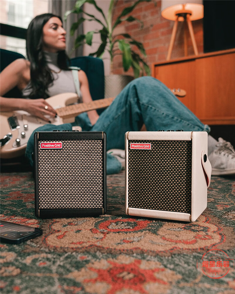 斯达乐器 spark mini音箱蓝牙智能充电吉他贝斯通用自带app效果器