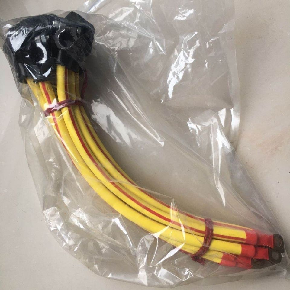 汽车农用车三轮车拖拉机小型货车电瓶火线搭铁线连接线纯铜紫铜93公分