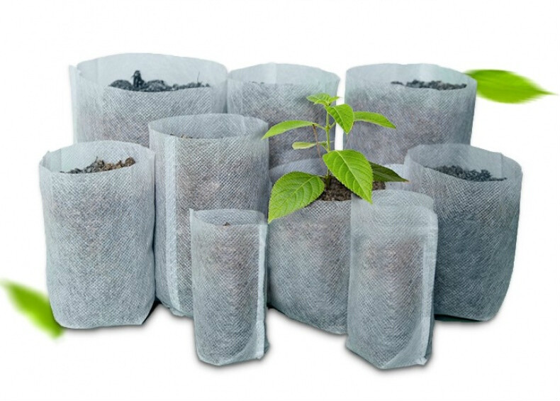 当日发货现货无纺布育苗袋营养钵种植袋植树容器袋营养袋植袋育苗杯