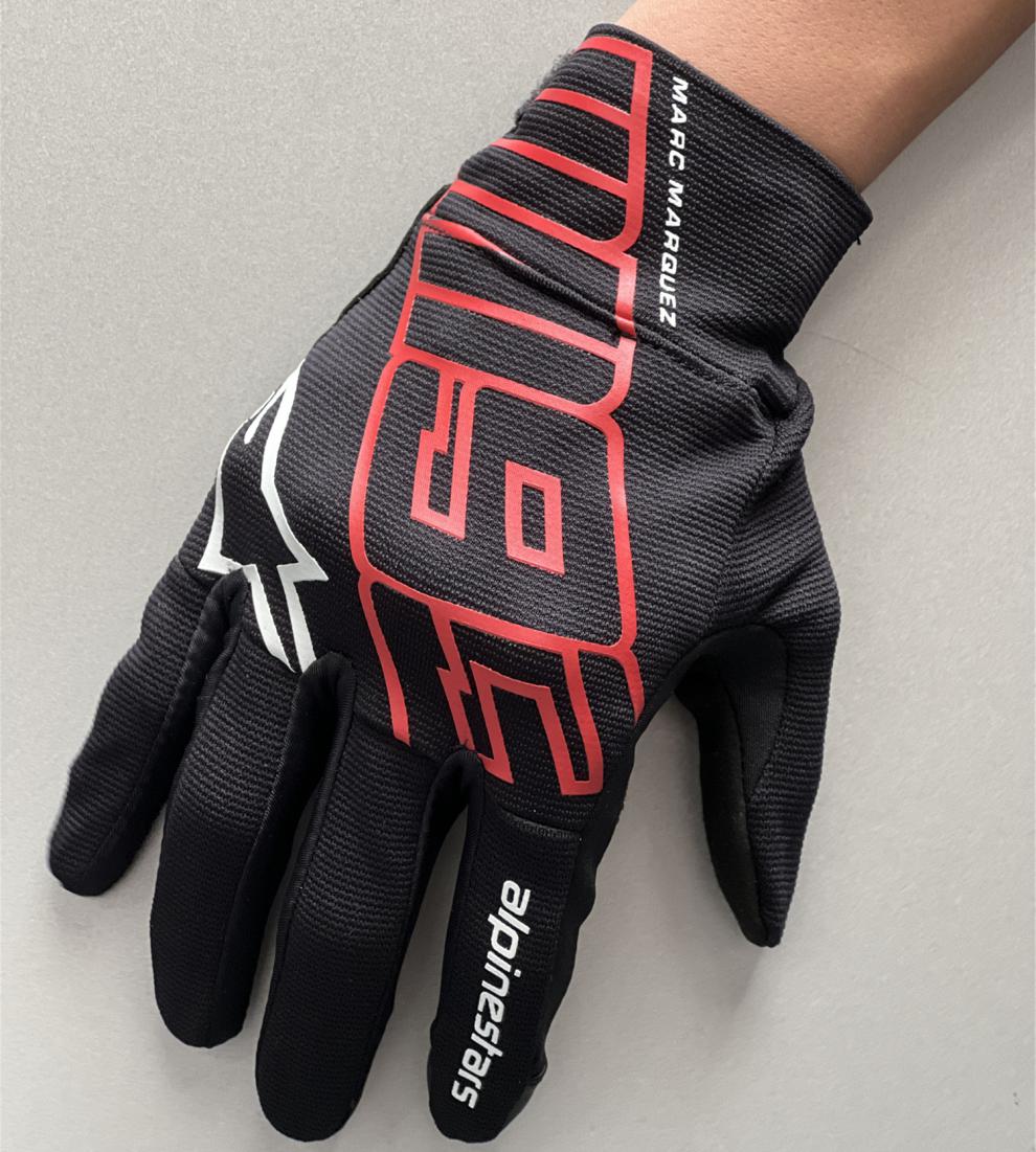 【京品优选】a星mm93意大利a星 mm93马奎斯联名款透气触屏机车骑行