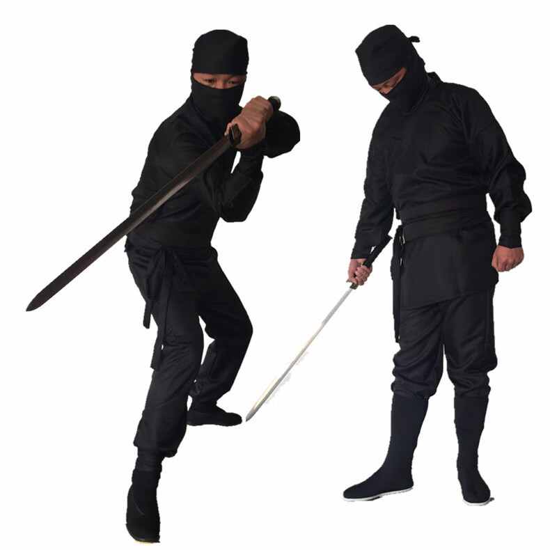 s刺客服夜行衣 古装蒙面服刺客服夜行衣忍者男黑衣人武侠盗贼土fei勇