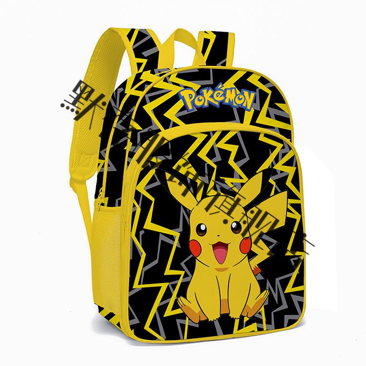 迪士尼书包开学季精灵宝可梦皮卡丘书包小学生26年级牛津布大容量时候
