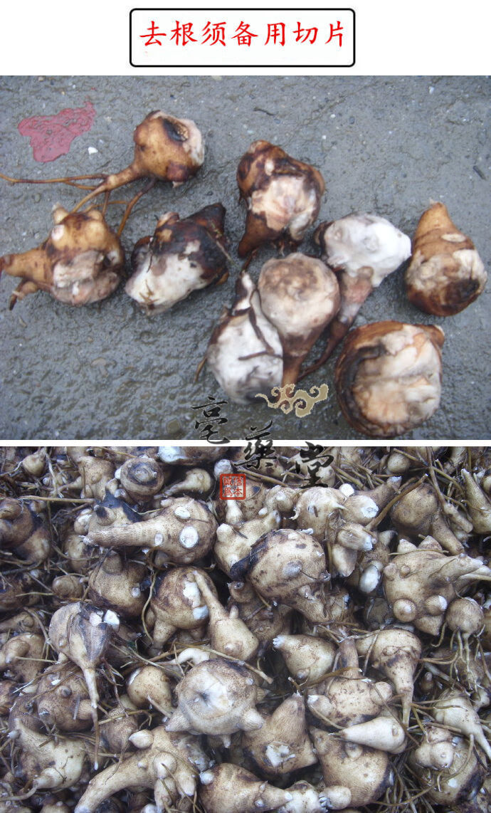 中药材炙黄附片扶阳黑顺片四川江油魔芋片炮附片制附片1000克