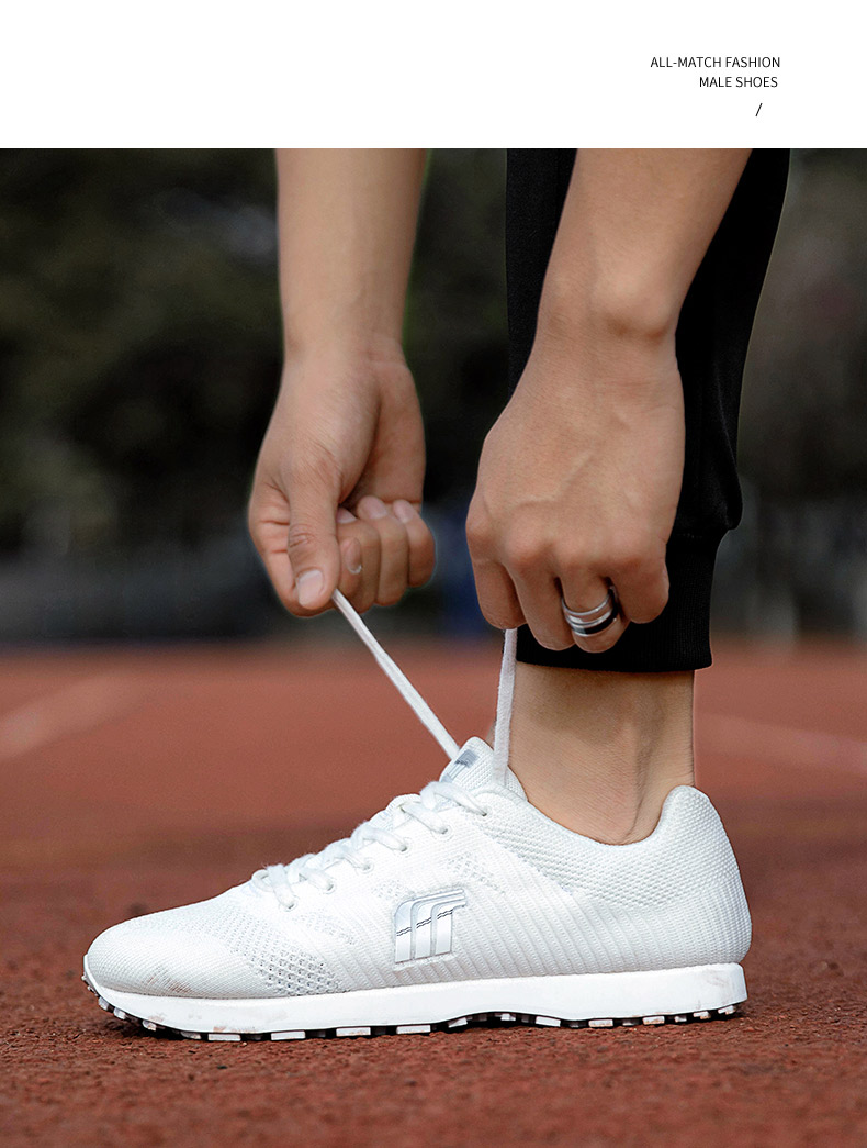 隽赫[体育测试训练鞋]青少年学生田径跑步跳高跳远专用运动鞋防滑减震