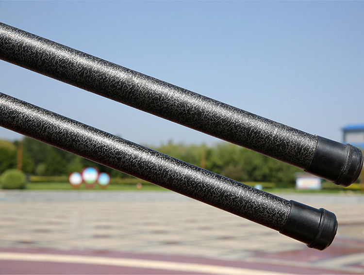 钓鱼抄网竿碳素杆超硬大物抄网杆捞鱼网 操网伸缩杆 驰爵 6米大物裸杆