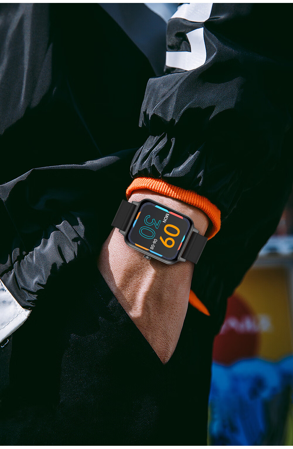 华为同款智能手表oppovivo手机太空人智能手表女蓝牙电话运动 钢带