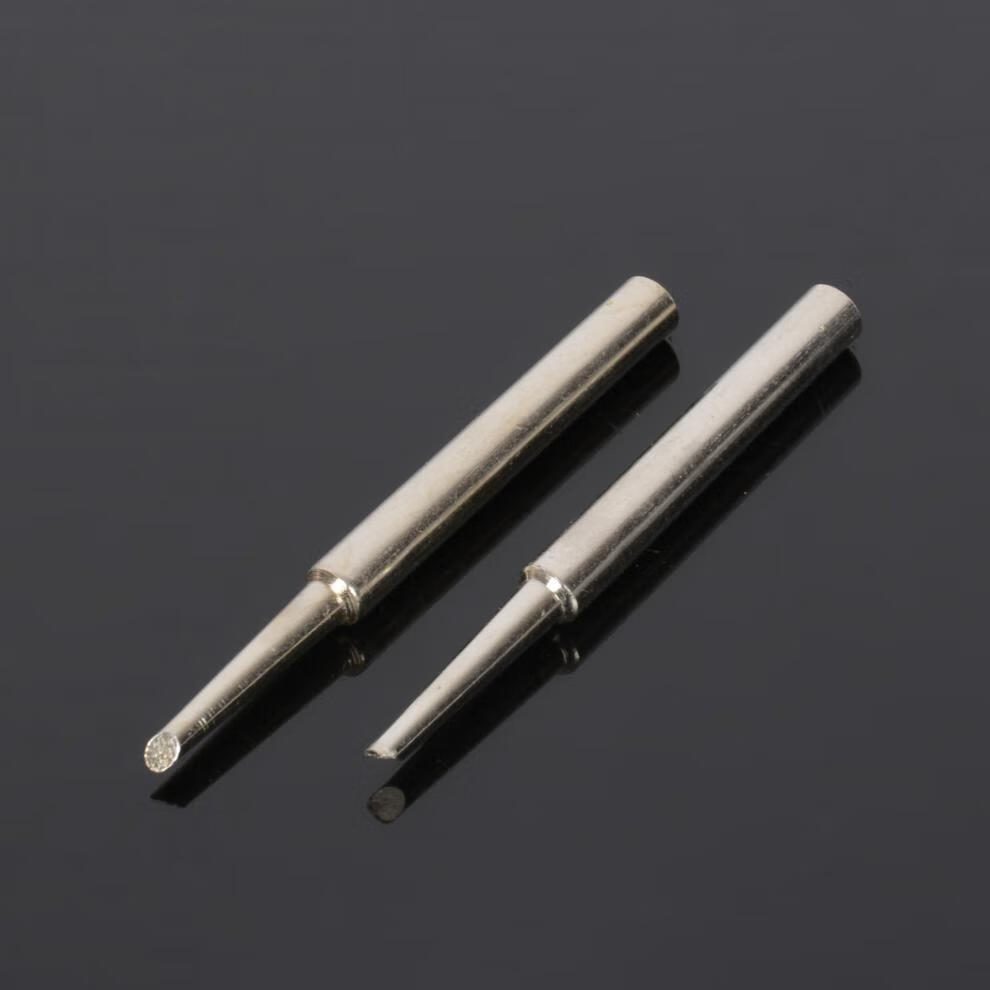 恒江 电烙铁 铜头马蹄尖头弯咀 多规格外热内热式胶柄不锈钢带灯电