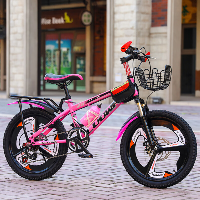 迪士尼 孩子好骑的blnos自行车儿童山地8-12岁20寸10岁小学生女孩男孩