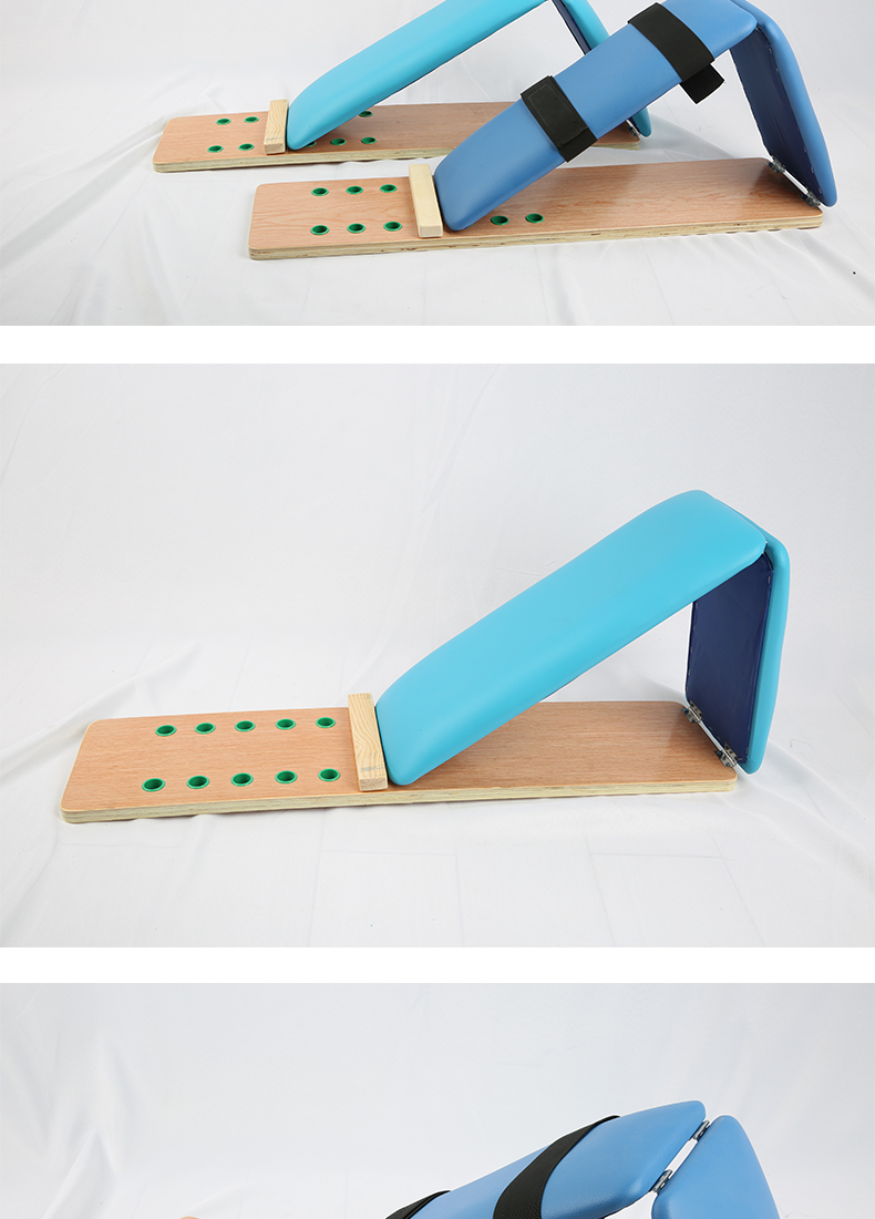 股四头肌训练板下肢膝关节弯曲康复训练器材股四头肌腿部弯曲锻炼木档