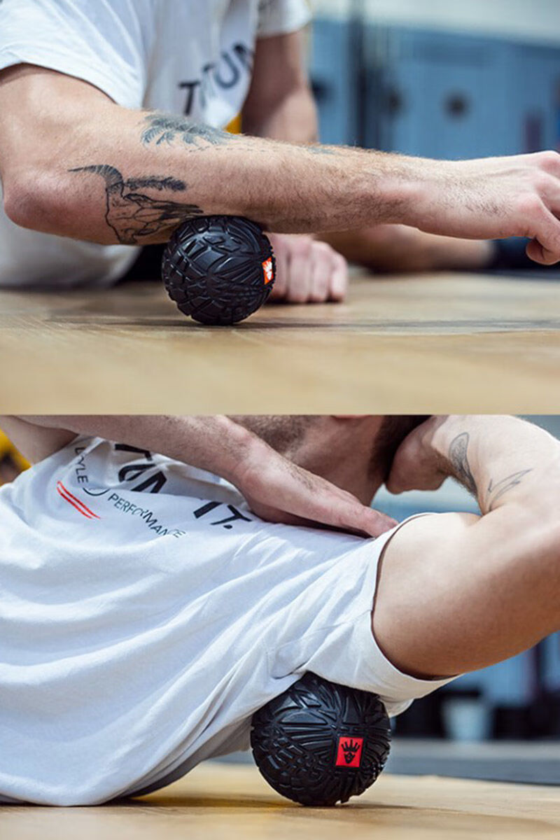 颈膜球 大筋膜球 健身瑜伽经络足底深层肌肉放松筋络球梨状肌按摩球