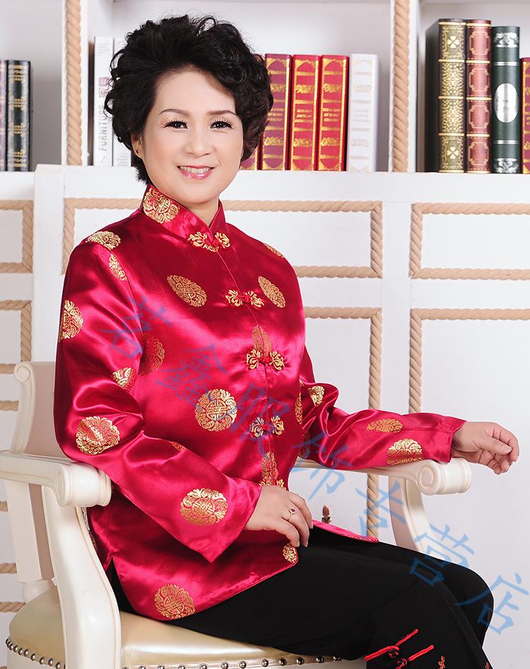 爷爷80岁老人过生日穿的衣服装男士八十岁中国风唐装男奶奶大寿外套