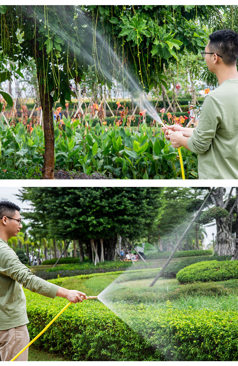 浇水神器直喷高压纯铜可调节水枪喷雾喷淋家用水管浇花浇水洗车清洁