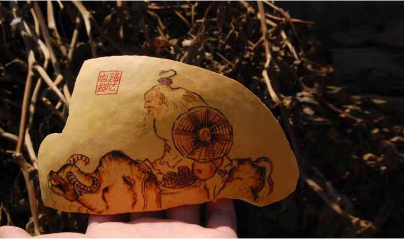 烙画机烙画工具葫芦木板烫画机烙花电烙铁电烫花烫烙印火绘笔 赠品