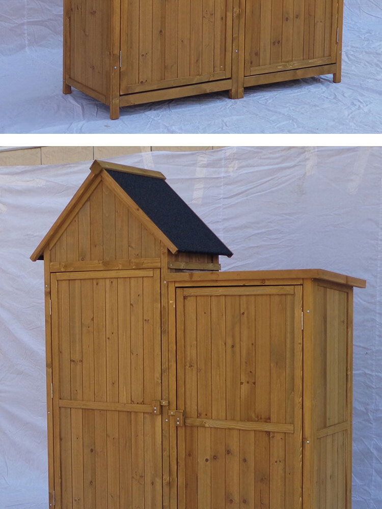 冬欧 户外工具房室外储物收纳柜防水防晒工具柜阳台花园庭院杂物柜大