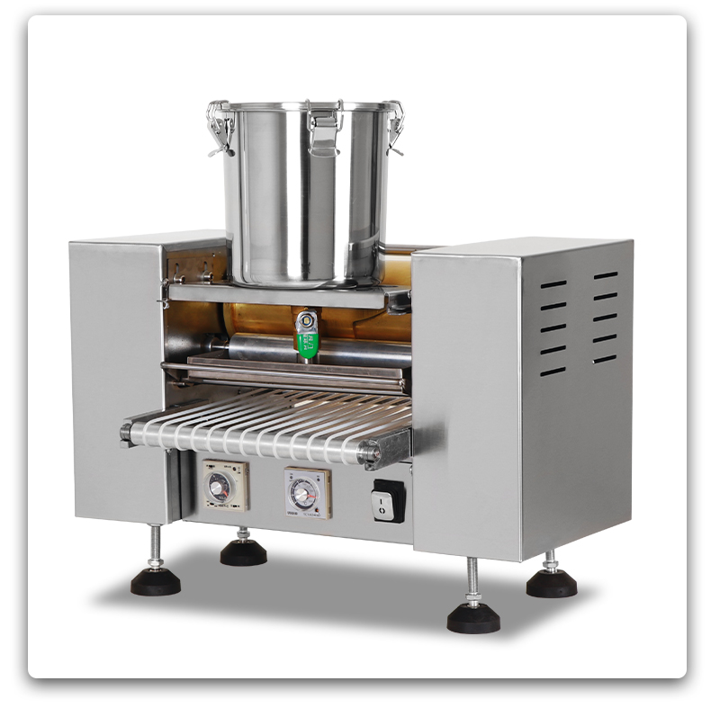 适用全自动千层蛋糕皮机商用榴莲蛋皮机春饼机毛巾卷机烤饼机薄饼机器