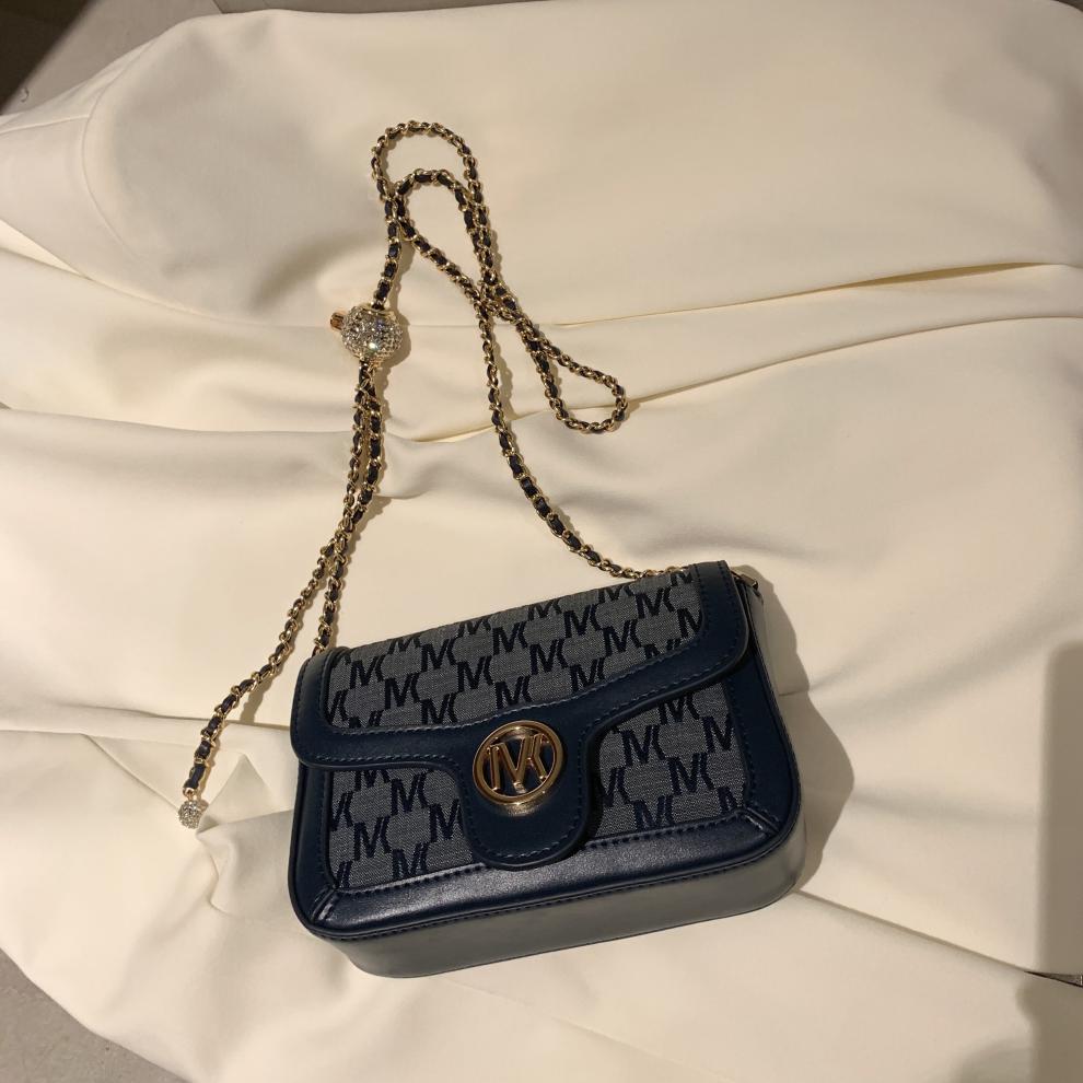 miocra koly 小mk西部牛仔马鞍包包女2022百搭小众设计单肩斜挎包