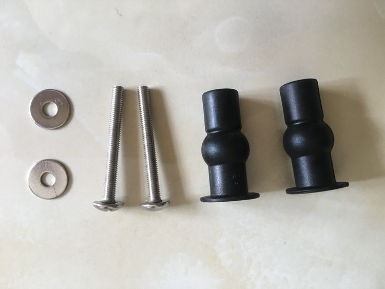 膨胀螺丝螺栓通用马桶盖固定螺丝扣配件马桶盖板膨胀螺丝垫片坐便器