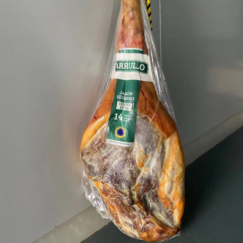 伊比利亚火腿西班牙伊比利亚塞拉诺jamon火腿整只整腿火腿架塞拉诺78