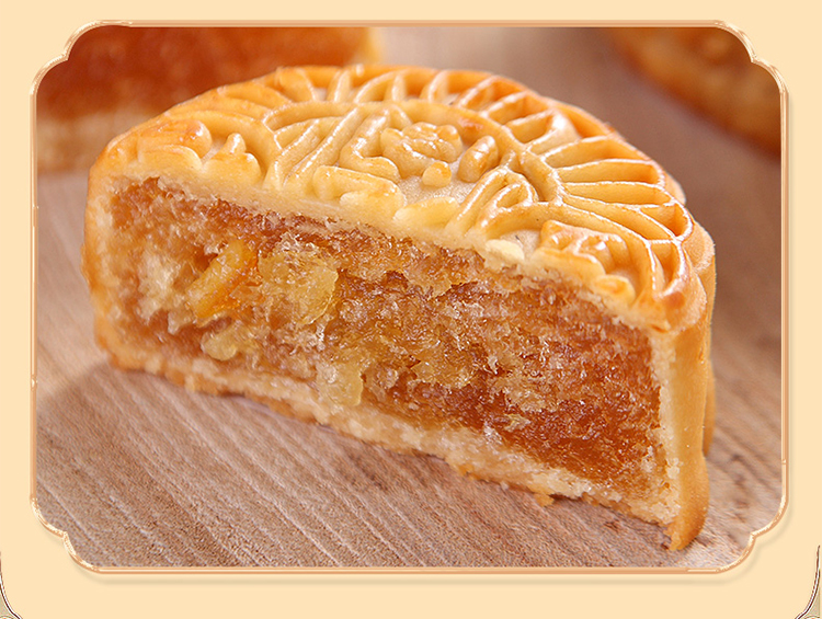 海龙阁 金桔月饼1000g 3d礼盒装礼盒装送化州 金桔水果月饼中秋送礼