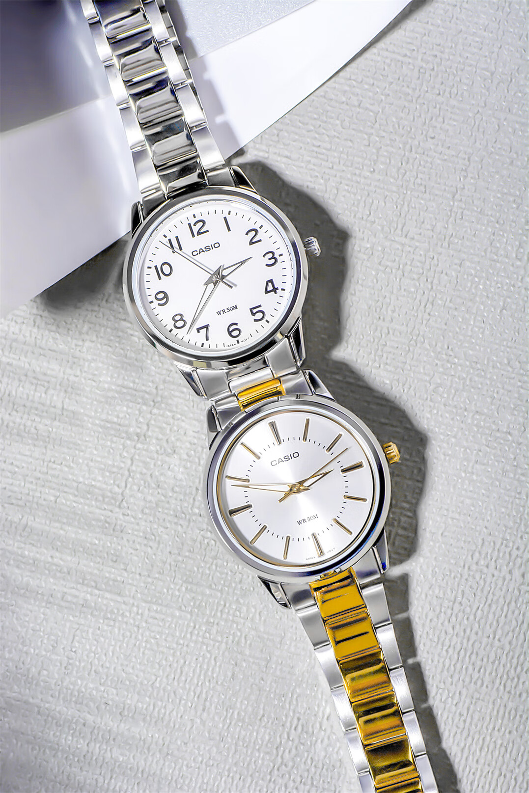 卡西欧(casio)手表女防水时尚潮流学生手表情侣casio女表石英指针