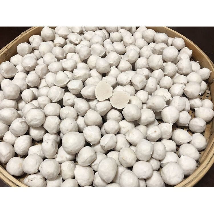 梅州梅县客家猪肉丸正宗手打圆肉丙村特产火锅食材新鲜丸子2斤