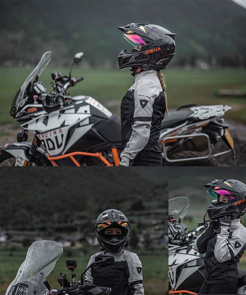 马鲁申拉力盔公里越野摩托车头盔男女碳纤维全盔全覆式机车安全帽