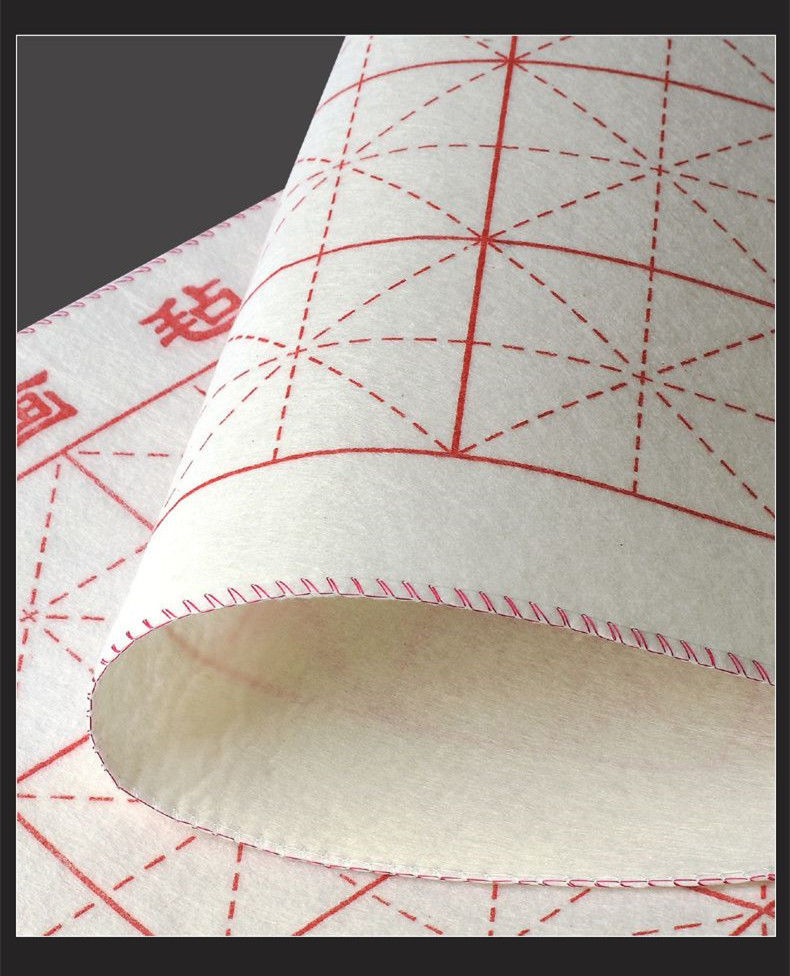 左一仁毛毡垫书画毛笔练字书法墨水专用加厚羊毛毡垫写毛笔墨汁字垫