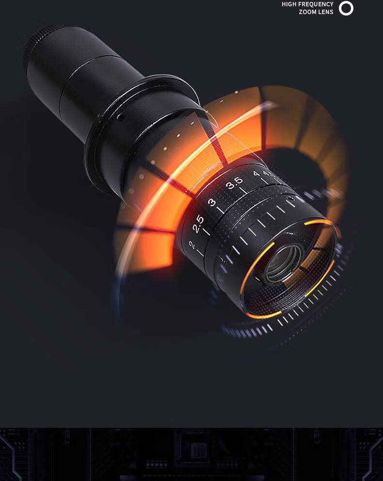 放大镜 高倍 工业 电子光学ccd工业显微镜高清usb接电脑目镜135倍数码