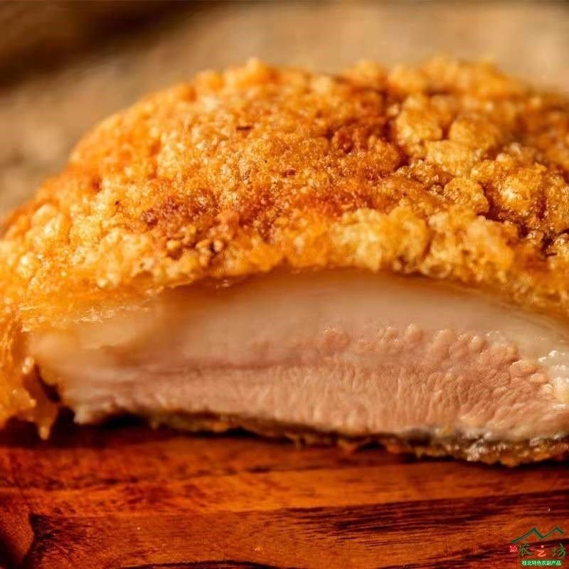 桂林米粉锅烧肉扣肉螺狮粉桂林卤菜粉配菜餐饮批发2斤脆皮锅烧肉