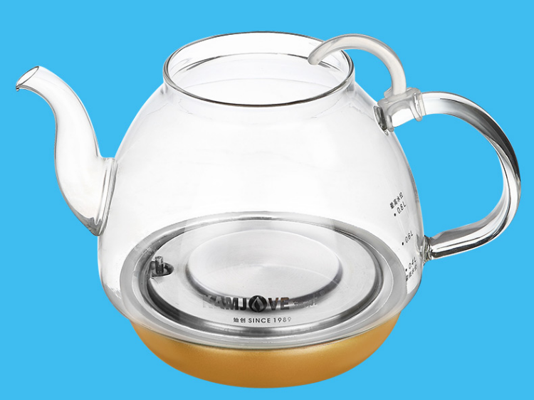金灶a55煮茶器玻璃煮水壶茶壶盖玻璃烧水壶单壶内胆盖子配件 a55壶(含