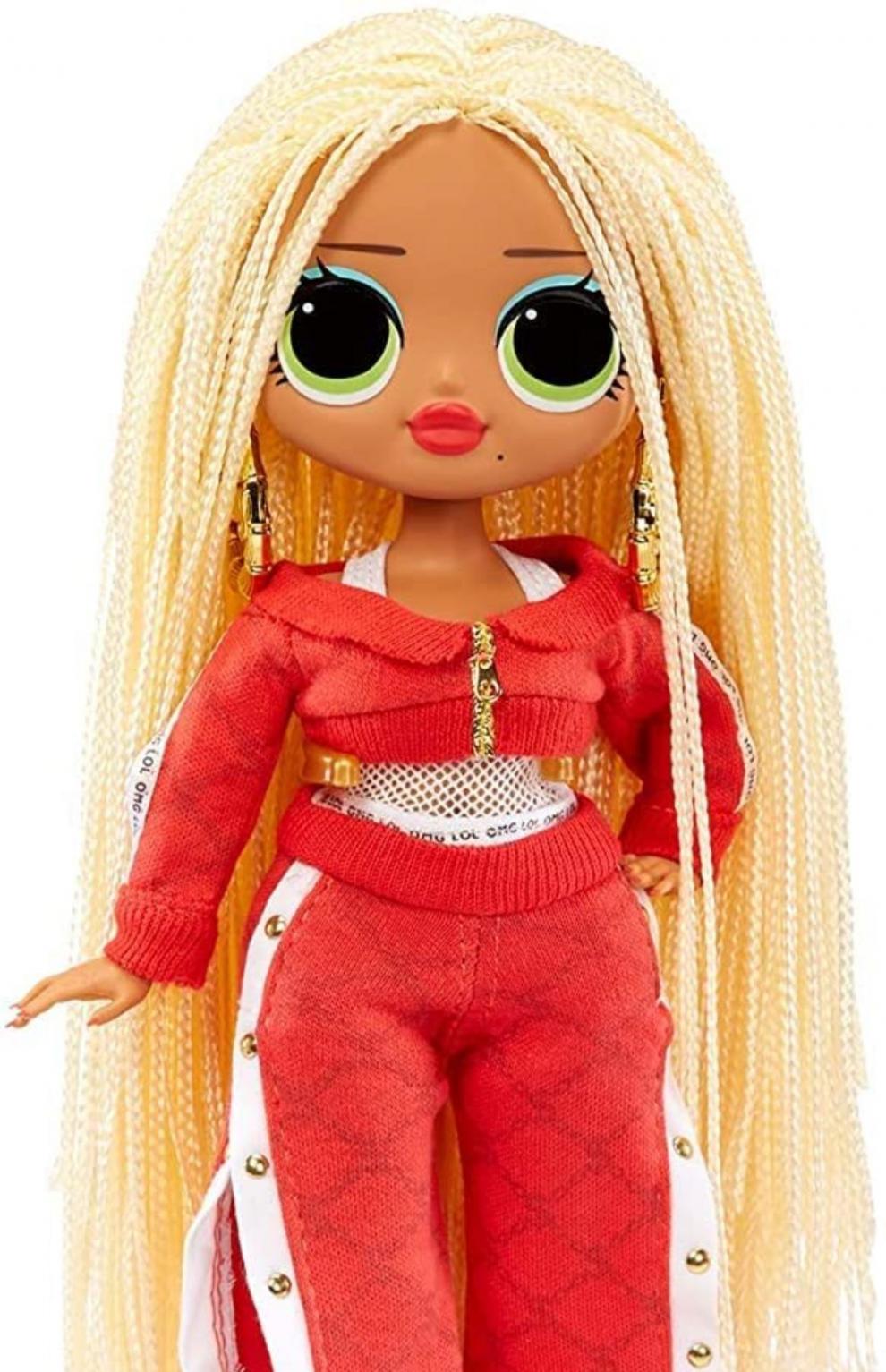 lol娃娃omg大姐姐一代长发换装娃娃精致女孩礼盒套装时尚玩具西瓜红