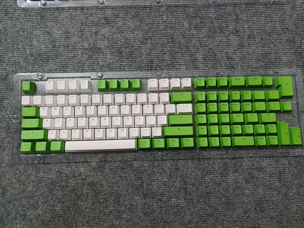 lzqly pbt双色注塑键帽 新pbt透光键帽 适配64/68/71/82/84小配列 机