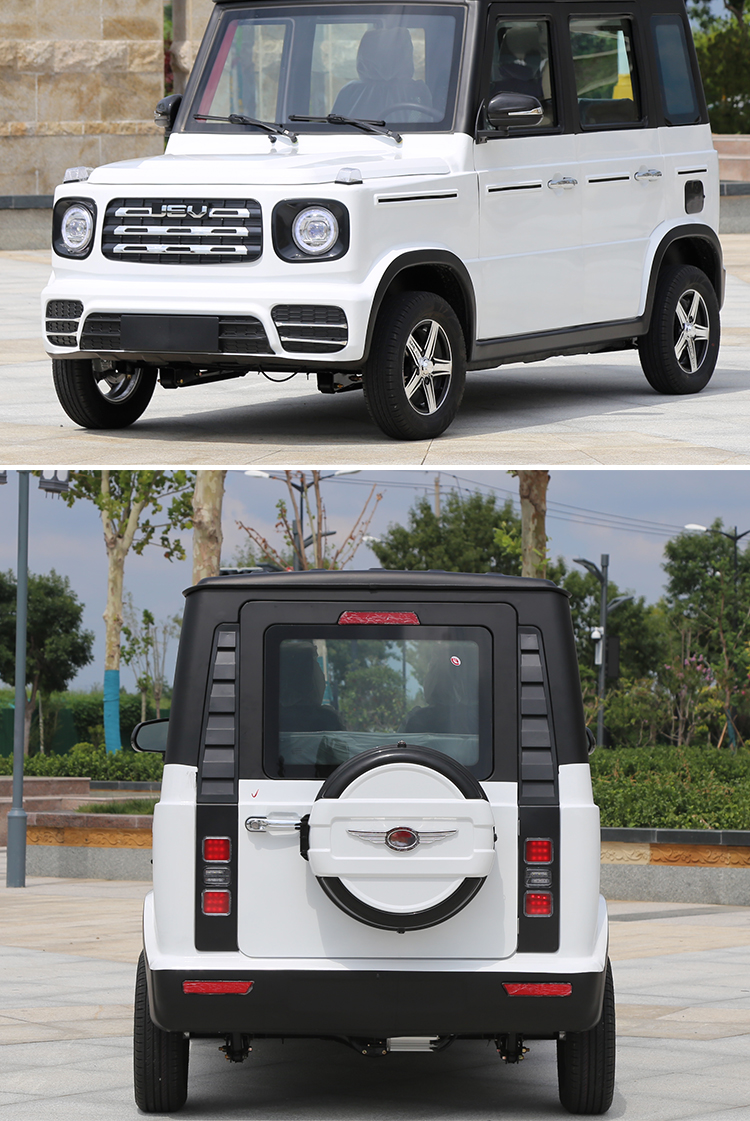 英诺普新款奔驰大g电动汽车成人家用四轮代步车油电两用新能源电瓶