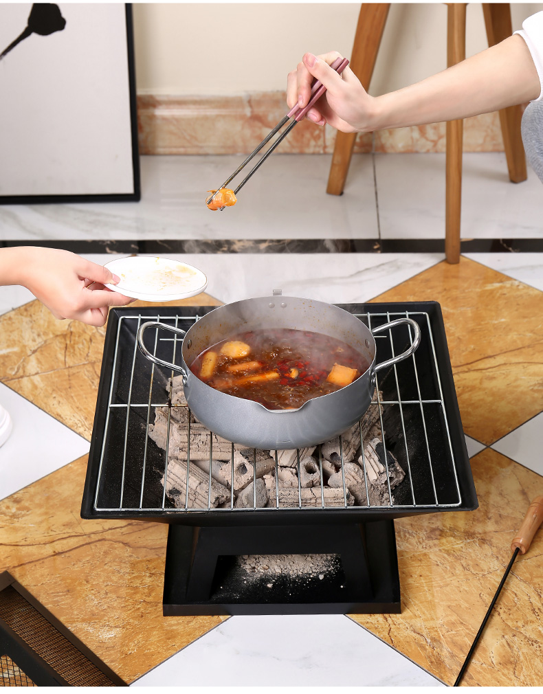 烤火盆烤火炉烧烤炉家用木炭火盆炭炉火炉碳炉冬天取暖炉户外室内新品