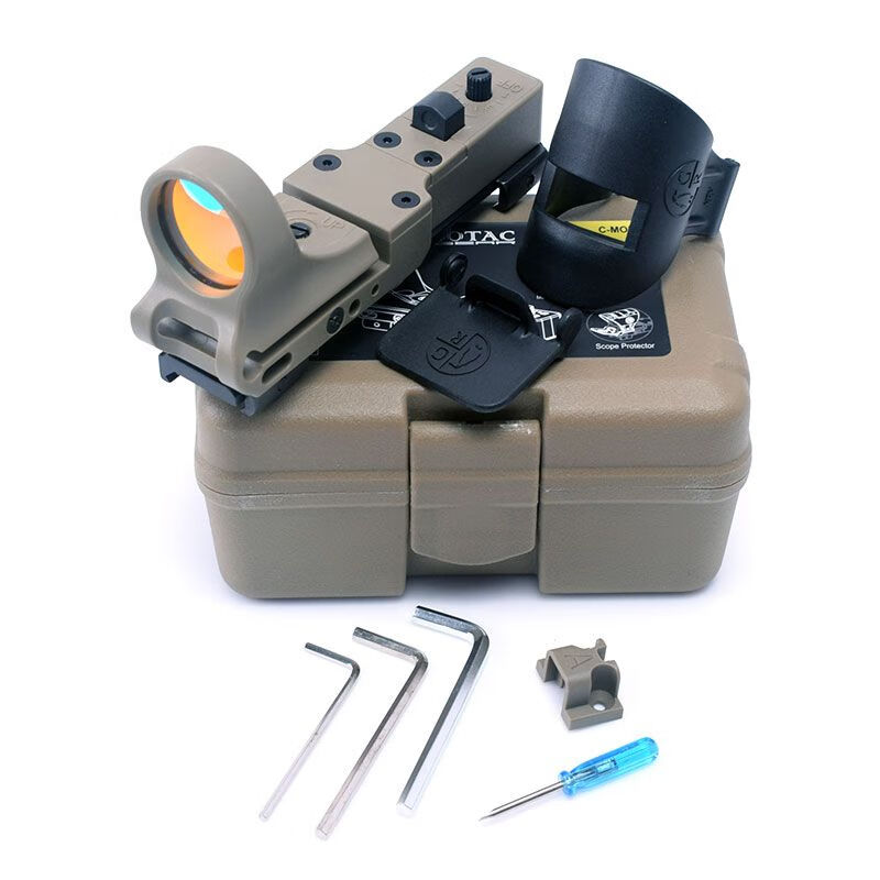 光学战争cmore内红点全息瞄红点瞄水弹瞄具可调节 红色 标准配置