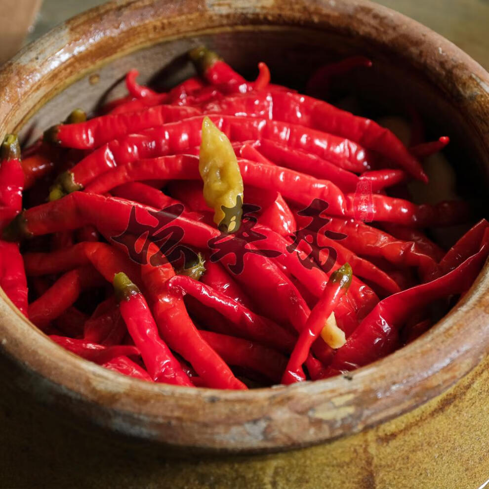 泡二荆条泡海椒泡辣椒老坛泡红椒川菜手工泡椒 泡椒二荆条1袋 (川菜
