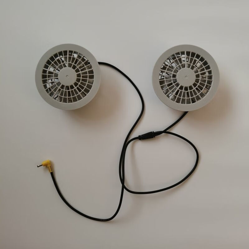 【jnrsl】风扇服空调服男制冷衣工作服降温衣服配件专用电扇小风扇 一